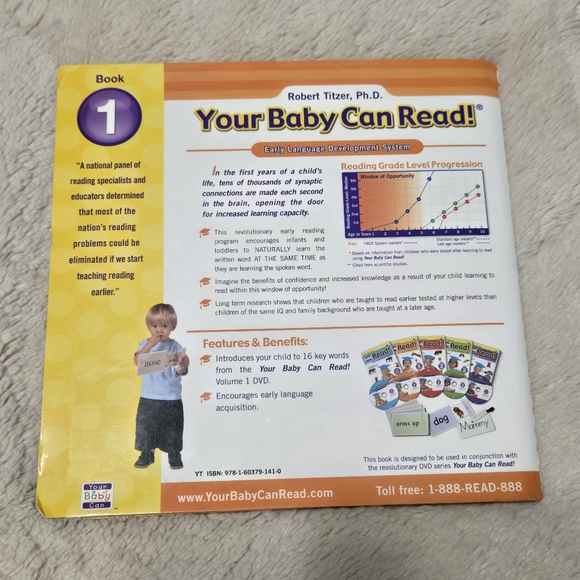 Your Baby Can Read Early Language Development word card set + book 1 - Picture 9 of 15